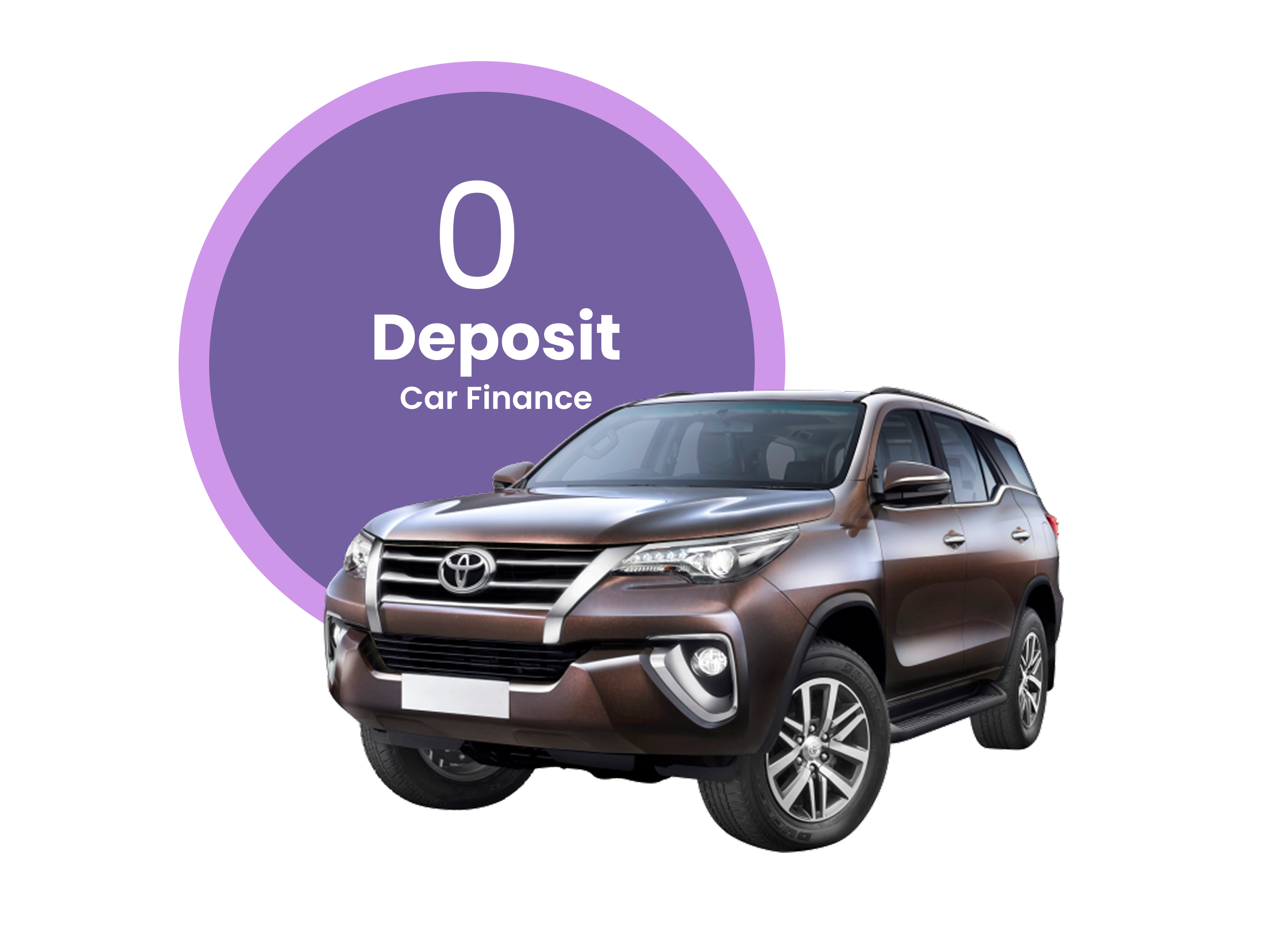 No deposit car finance - drive away today